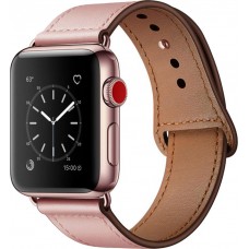 Lederarmband rosa - Apple Watch 38mm / 40mm / 41mm