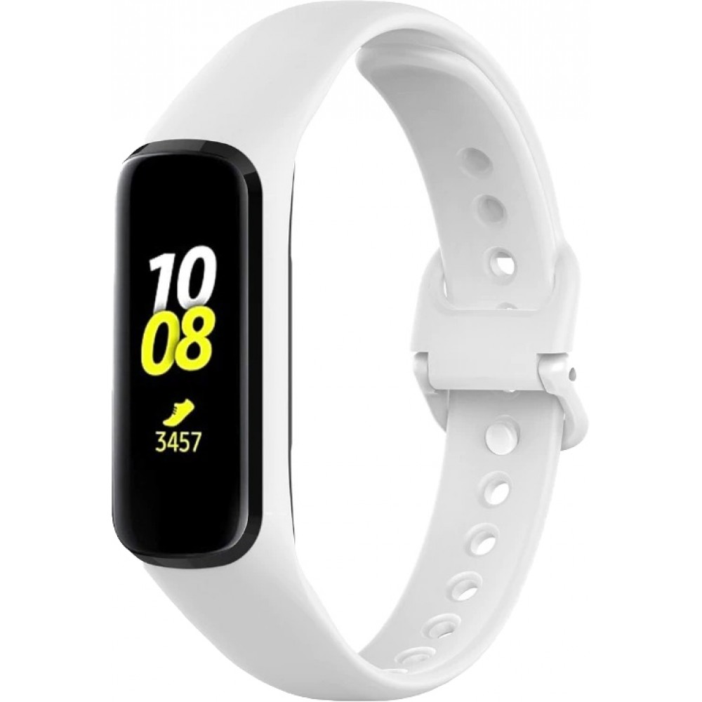 Bracelet de rechange en Silicone - Galaxy Fit2 - Blanc