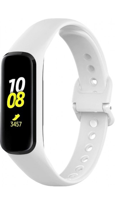 Bracelet de rechange en Silicone - Galaxy Fit2 - Blanc