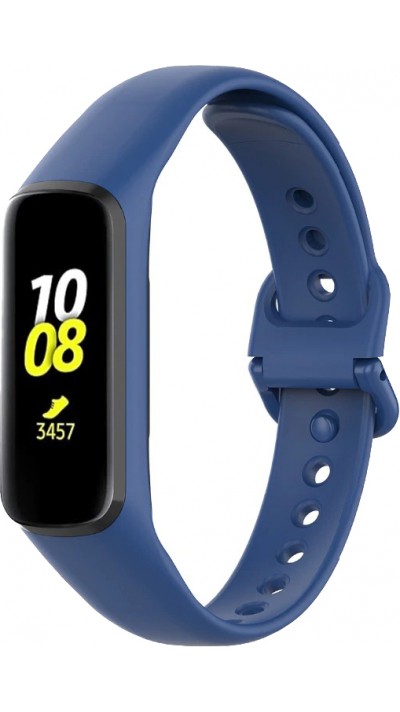 Bracelet de rechange en Silicone - Galaxy Fit2 - Bleu foncé