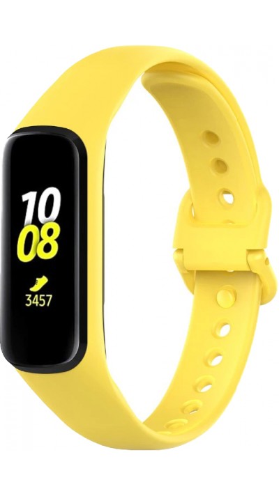 Bracelet de rechange en Silicone - Galaxy Fit2 - Jaune