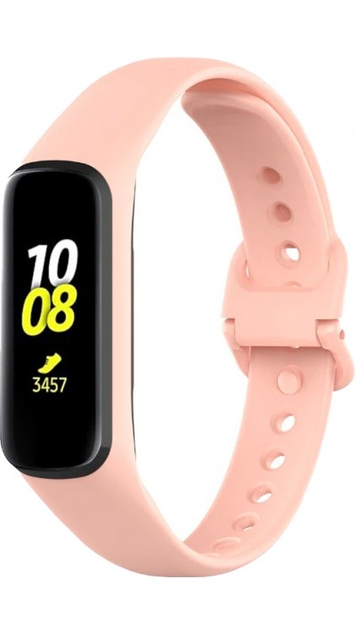 Bracelet de rechange en Silicone - Galaxy Fit2 - Rose clair