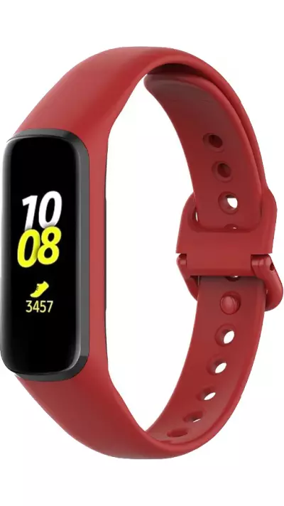 Bracelet de rechange en Silicone - Galaxy Fit2 - Rouge