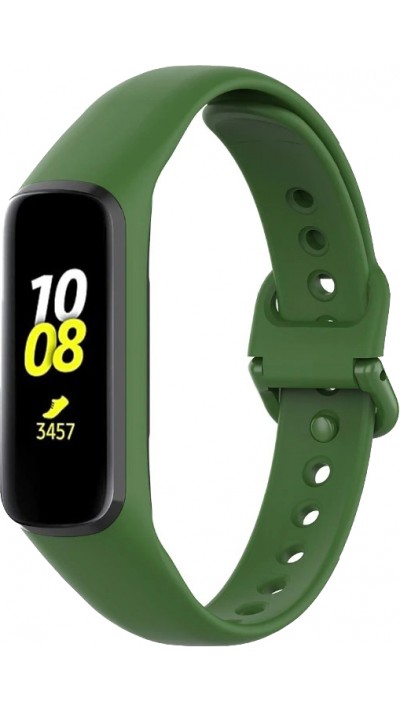 Bracelet de rechange en Silicone - Galaxy Fit2 - Vert foncé