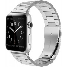Edelstahl Armband - Zeitlos klassisch und elegant - Silber - Apple Watch 42mm / 44mm / 45mm
