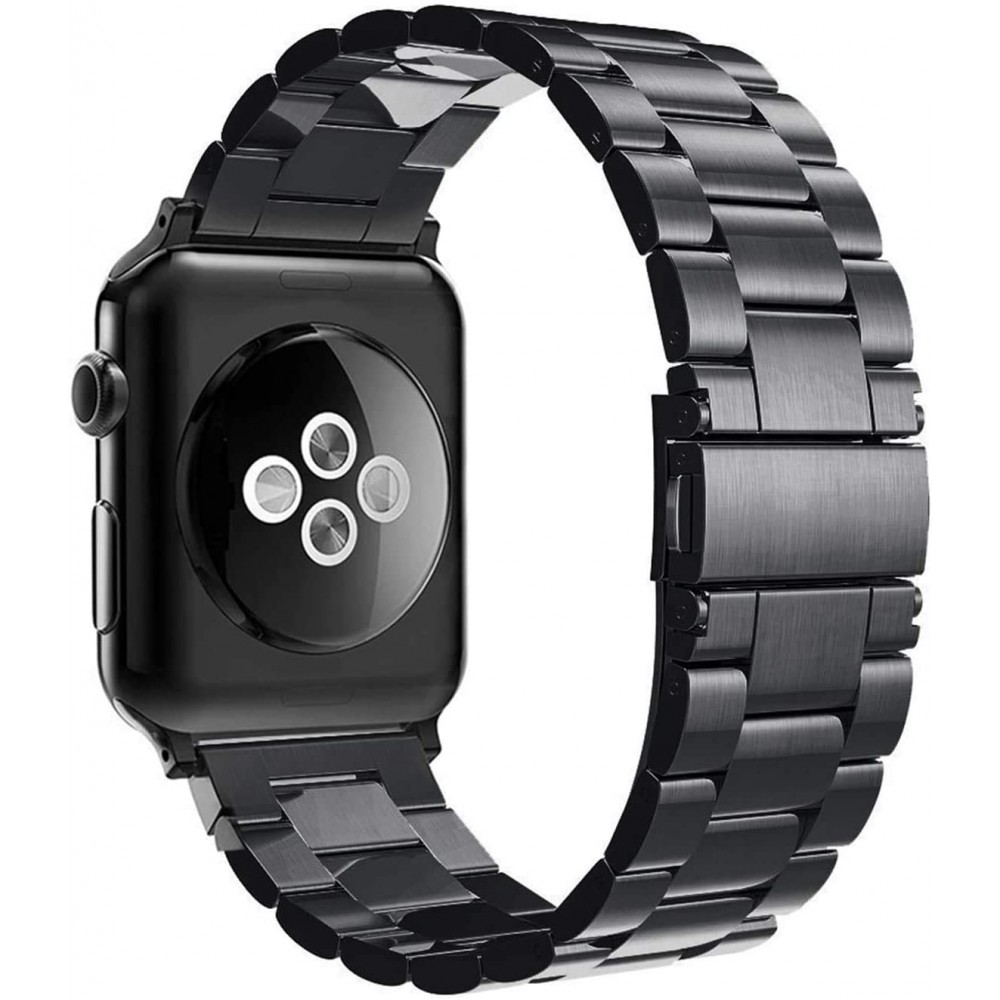 Bracelet à maillons en acier - Noir - Apple Watch 38mm / 40mm / 41mm