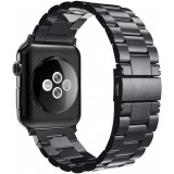 Edelstahl Armband - Zeitlos klassisch und elegant - Schwarz - Apple Watch 38mm / 40mm / 41mm