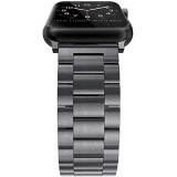 Bracelet à maillons en acier - Noir - Apple Watch 38mm / 40mm / 41mm