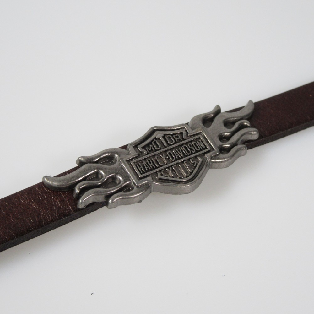 Bracelet en cuir véritable Harley-Davidson