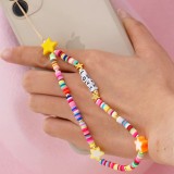 Universal Smartphone Armband Schmuck Charms - Sterne stars LOVE Perlenband