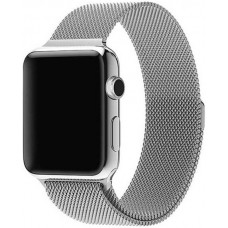 Bracelet milanais en acier argent - Apple Watch 42mm / 44mm / 45mm