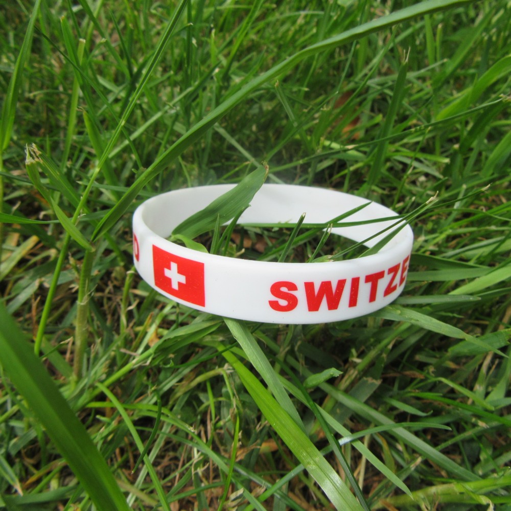 Bracelet silicone Suisse