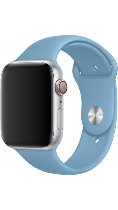 Bracelet sport en silicone bleu clair - Apple Watch 38mm / 40mm / 41mm