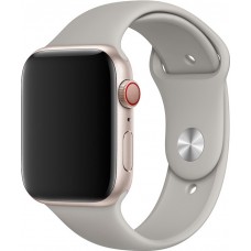 Bracelet sport en silicone gris - Apple Watch 38mm / 40mm / 41mm