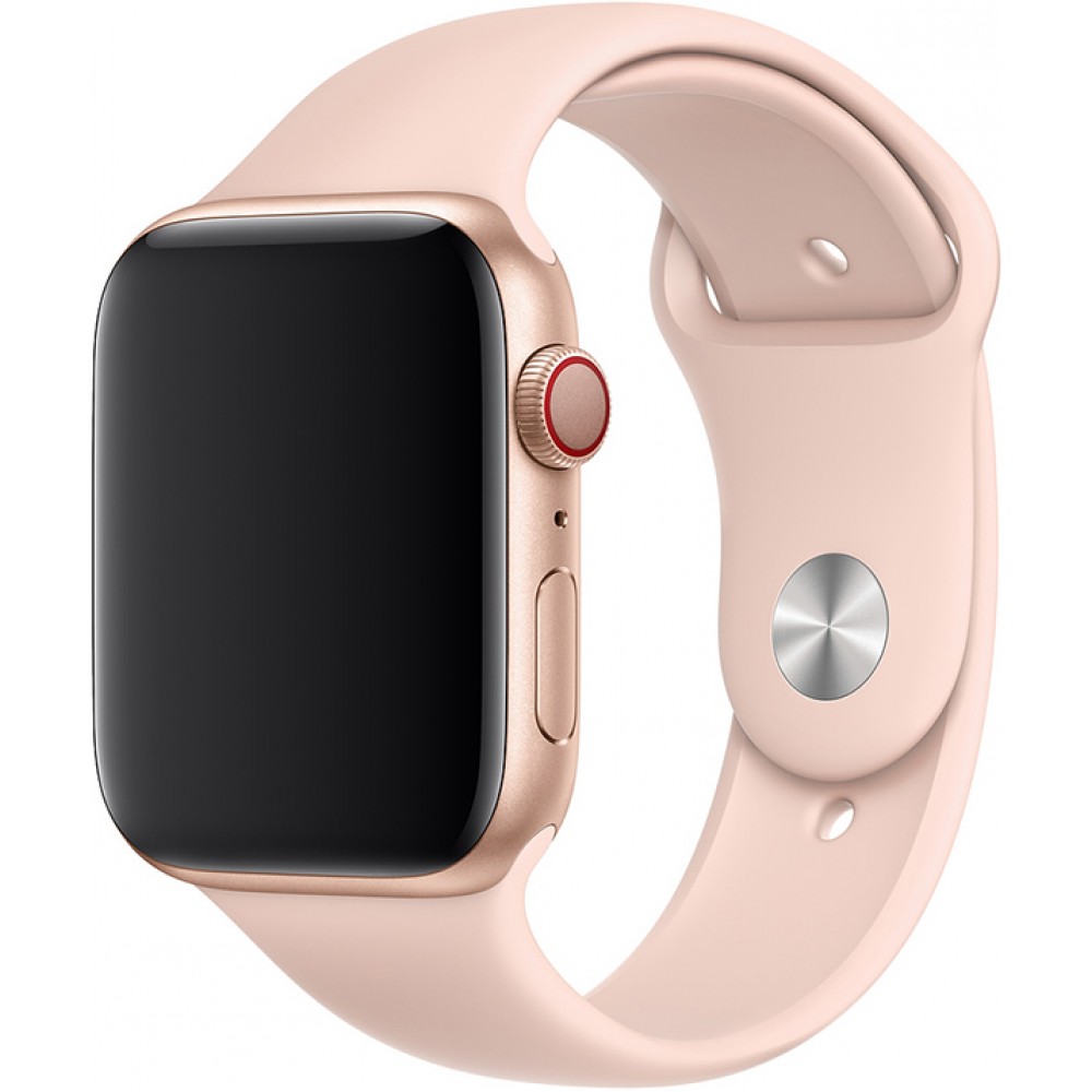 Bracelet sport en silicone - Rose clair - Apple Watch 38mm / 40mm / 41mm