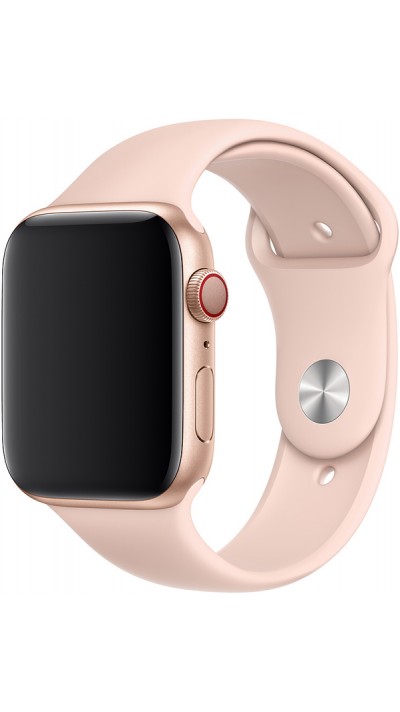 Bracelet sport en silicone - Rose clair - Apple Watch 38mm / 40mm / 41mm