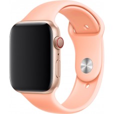 Bracelet sport en silicone rose pêche - Apple Watch 38mm / 40mm / 41mm