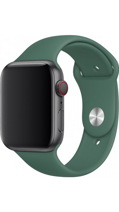 Bracelet sport en silicone vert pétrole - Apple Watch 42mm / 44mm / 45mm