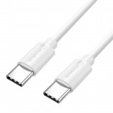 (1 m) USB-C auf USB-C Ladekabel - PhoneLook - Weiss