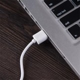 Ladekabel (30 cm) USB-A auf Micro USB - Weiß