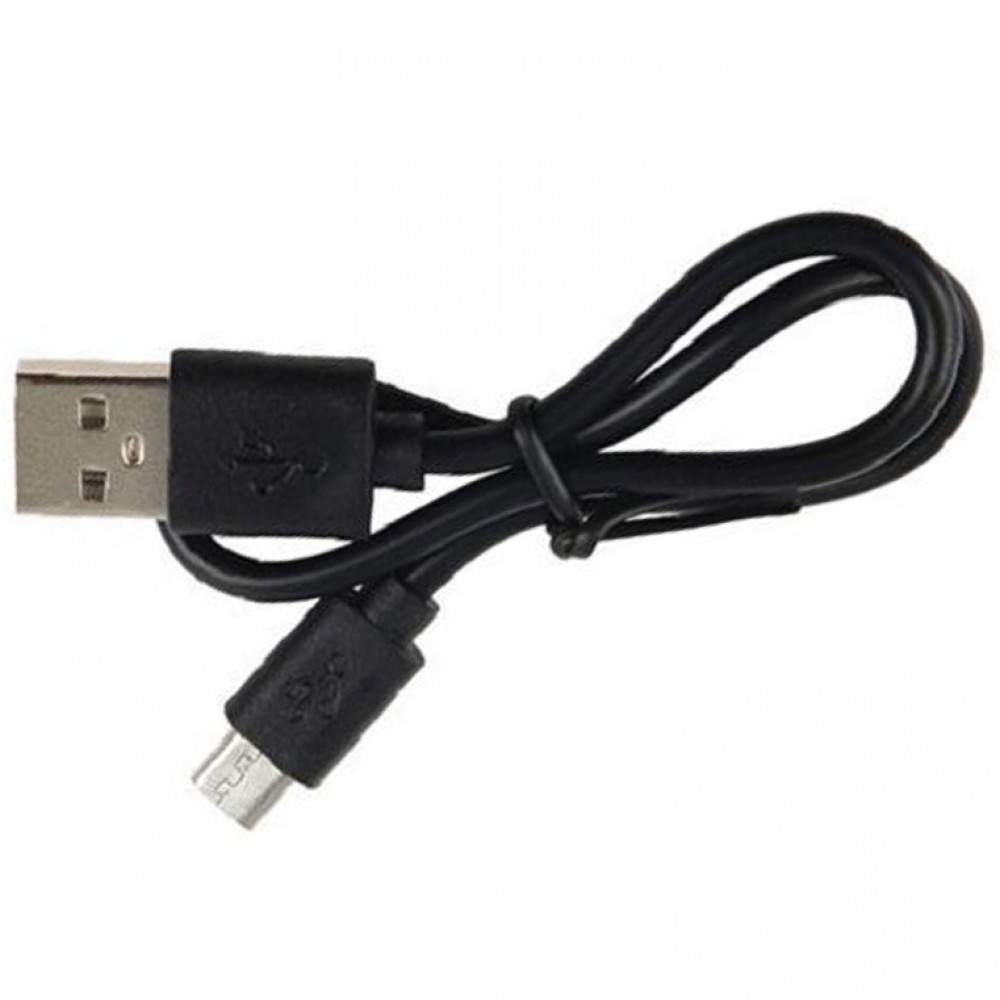 Ladekabel (30 cm) Micro USB auf USB-A - Schwarz