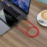 Câble chargeur (50cm) USB-C vers USB-A - Nylon PhoneLook