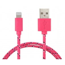 Lightning Kabel Seil rosa iPhone