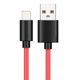 Câble iPhone (1 m) Lightning vers USB-A - PhoneLook noir/- Rouge