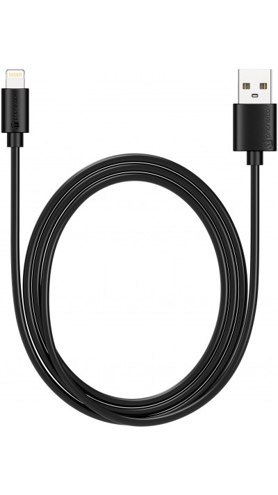 Câble iPhone (3 m) Lightning vers USB-A - PhoneLook - Noir