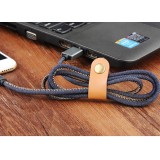 Câble iPhone (1 m) Lightning vers USB-A - Denim Jeans Look