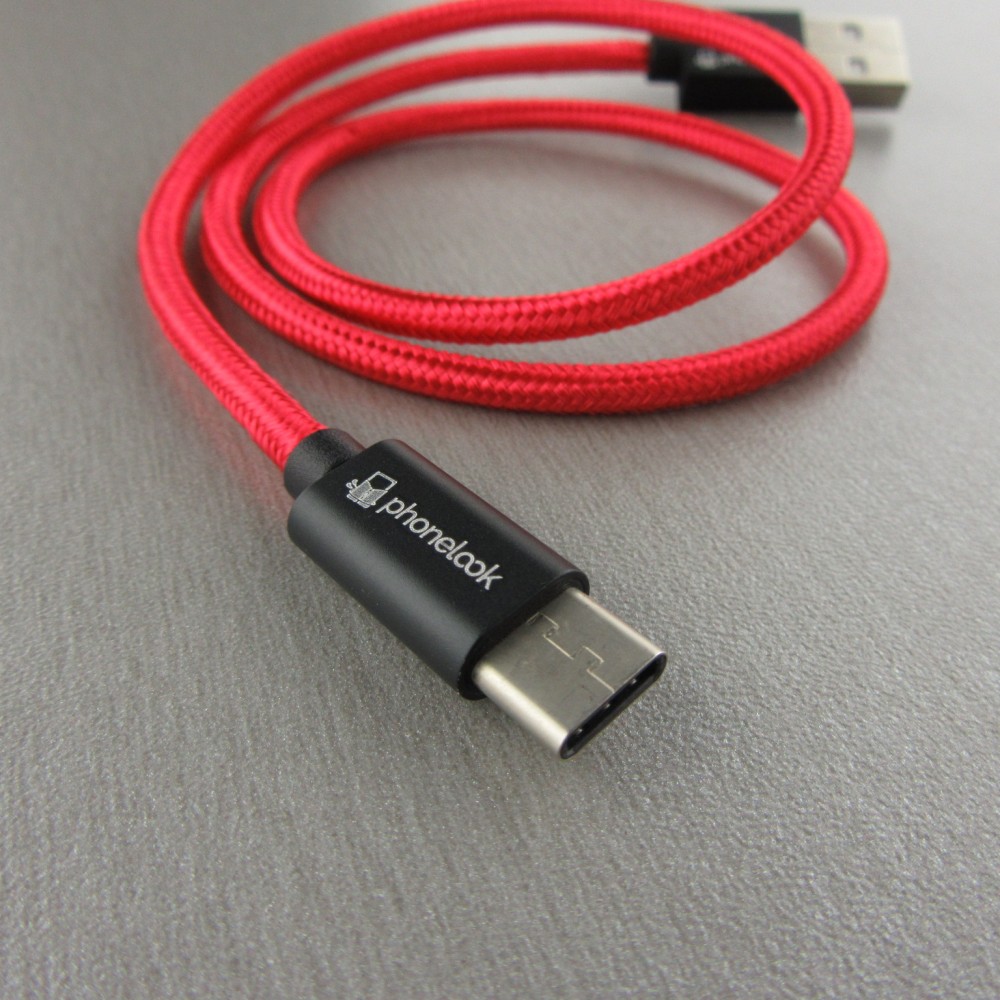 Câble chargeur (1 m) Micro-USB vers USB-A - Nylon PhoneLook
