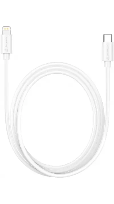 Câble iPhone Fast Charge (1 m) Lightning vers USB-C - PhoneLook - Blanc