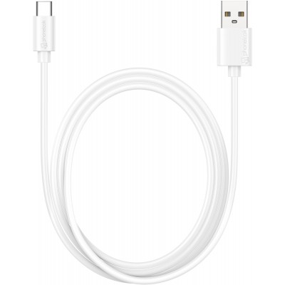 USB auf USB-C Ladekabel (1 m) - PhoneLook - Weiss