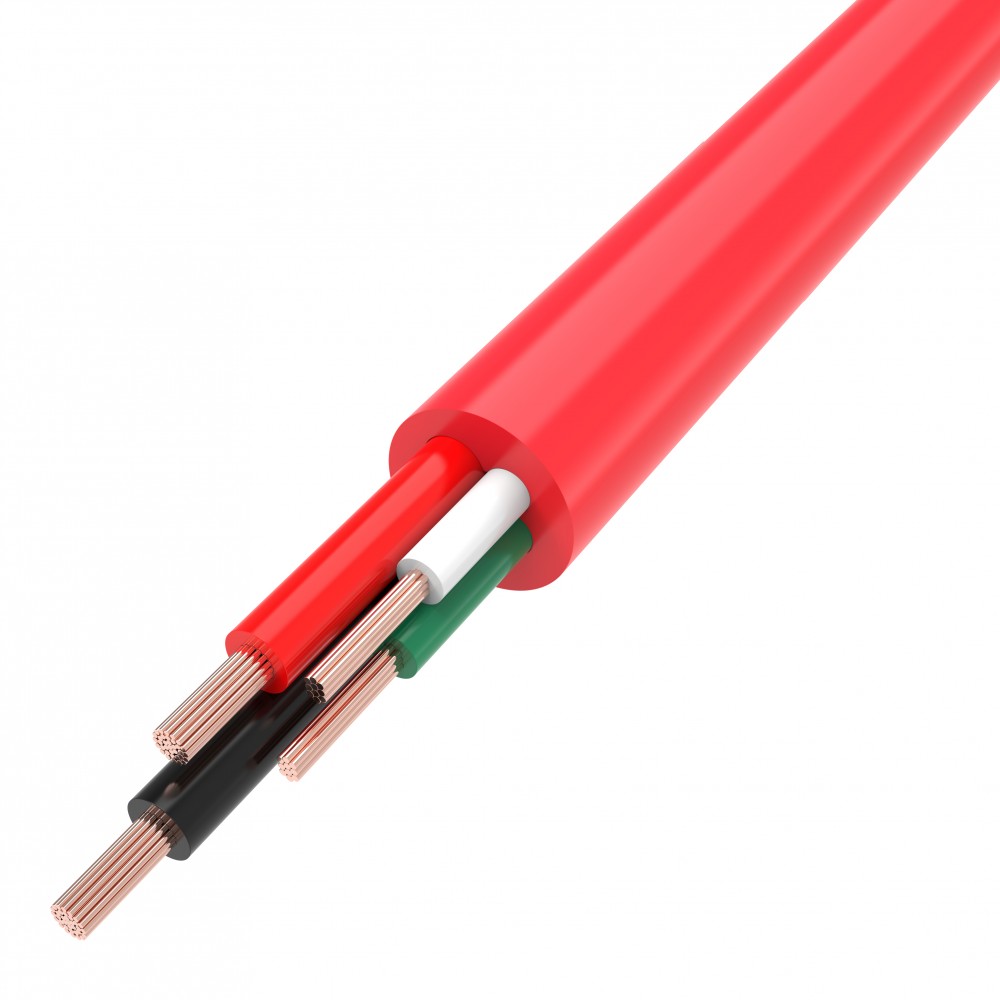 Ladekabel (1 m) USB-C auf USB-A - PhoneLook schwarz/- Rot