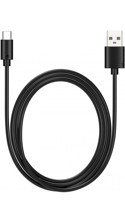 Câble chargeur (3 m) USB-C vers USB-A - PhoneLook - Noir