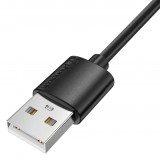 Ladekabel (30 cm) USB-C auf USB-A - PhoneLook - Schwarz