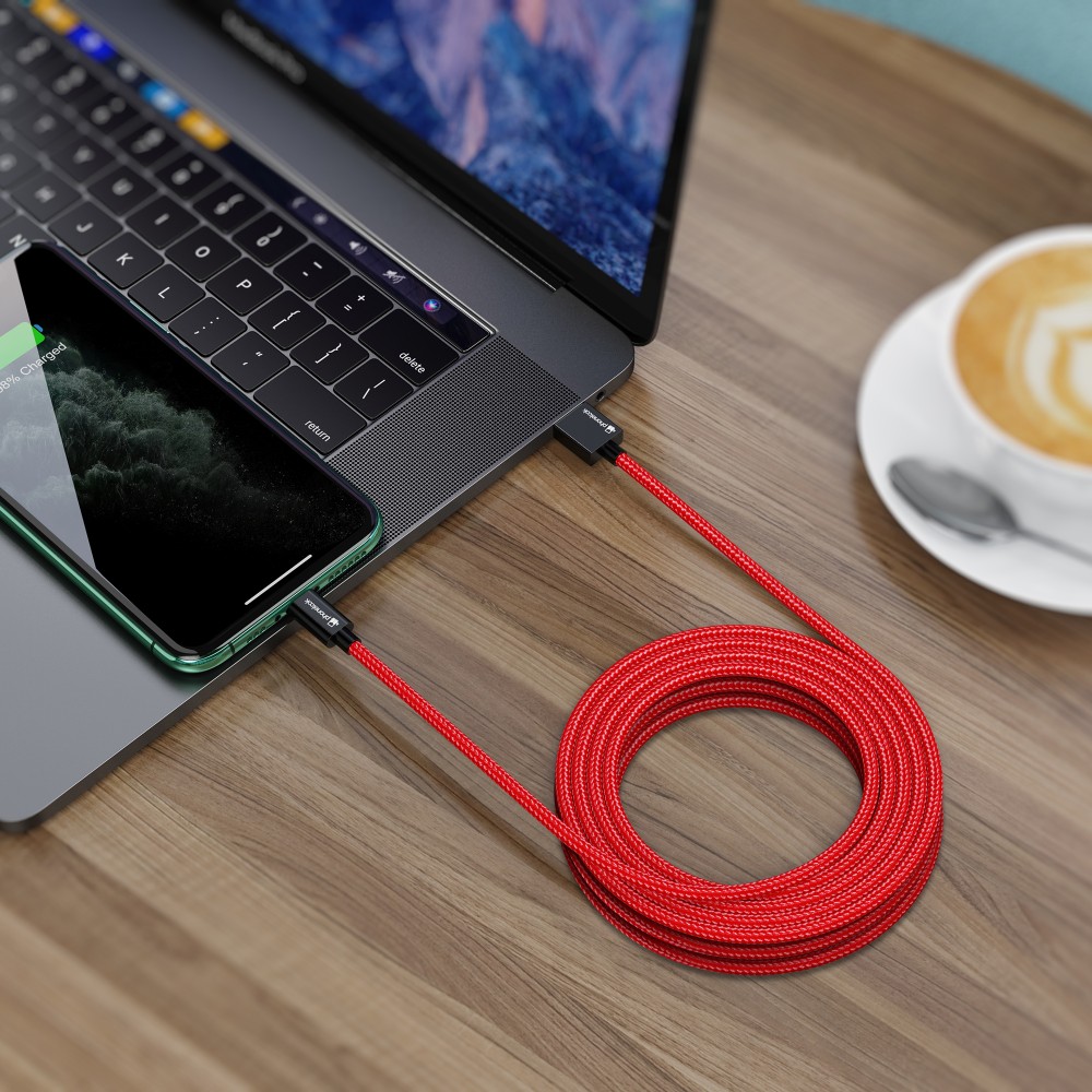 Langes Ladekabel (3 Meter) USB-C auf USB-A - Nylon PhoneLook