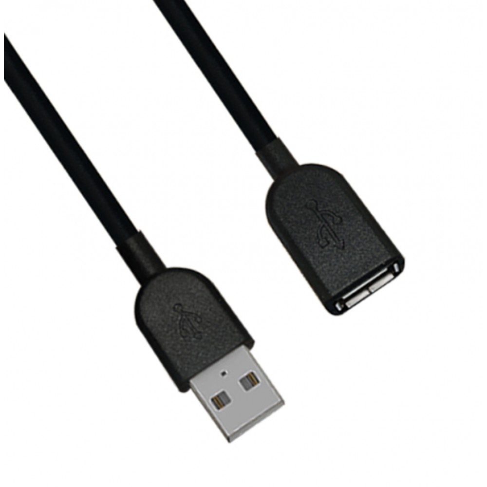 Câble d'extension (1M) USB-A avec connecteur USB-A - Clé USB adaptateur - Noir