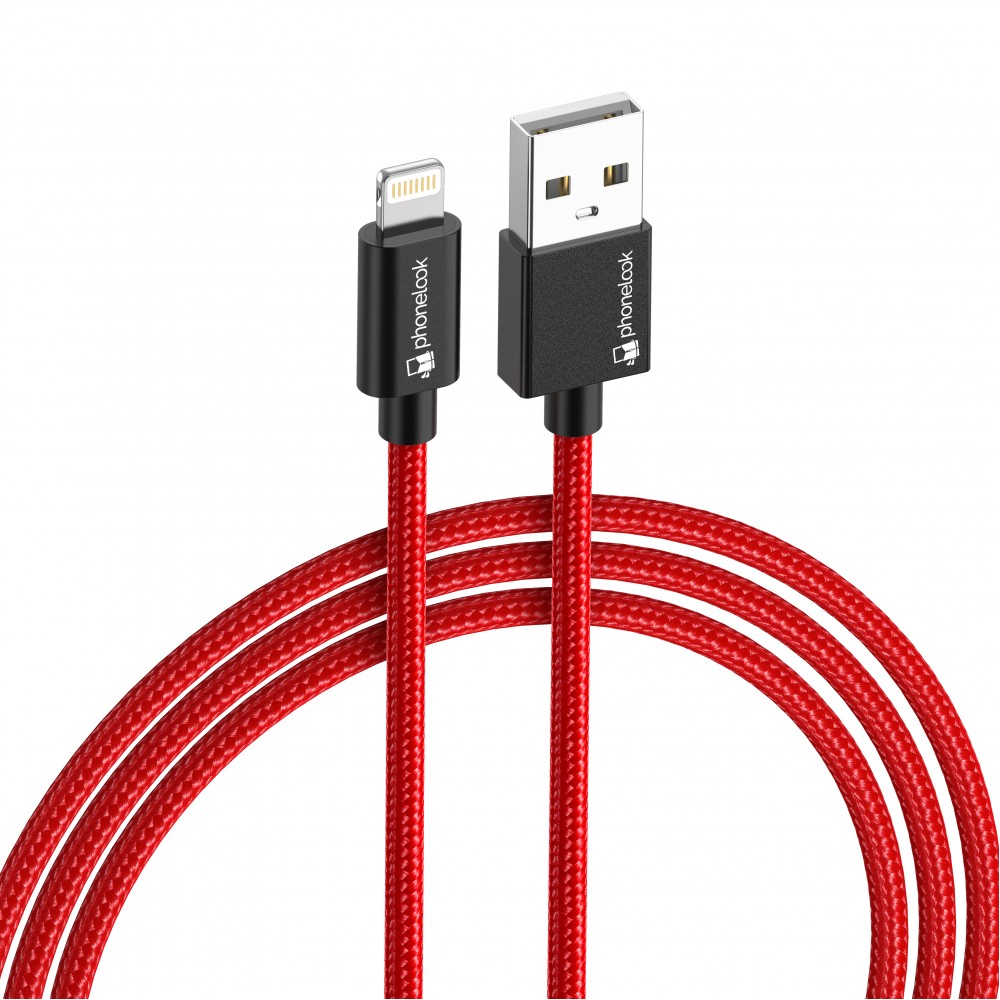 Câble iPhone (2 m) Lightning vers USB-A - Nylon PhoneLook