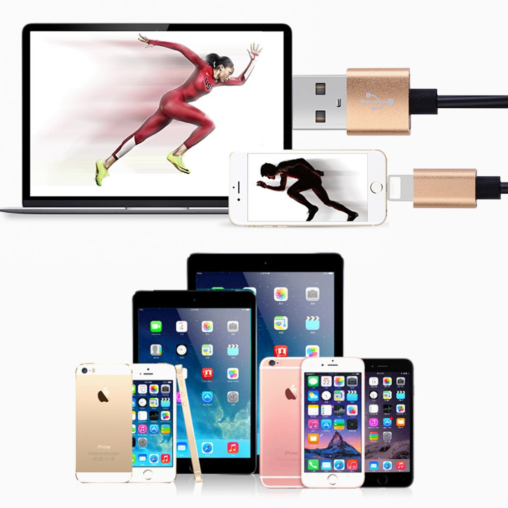 Câble iPhone extensible et flexible - Lightning vers USB-A - Noir