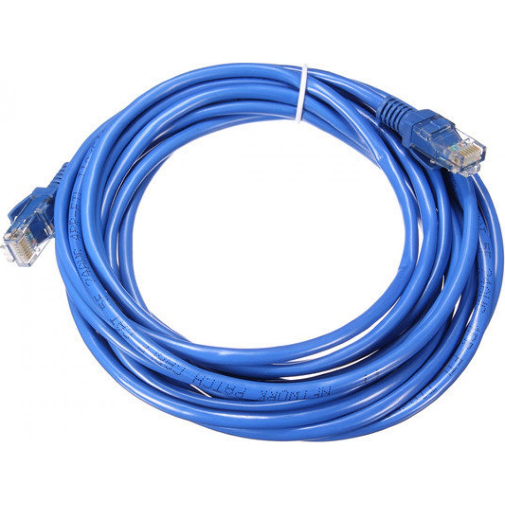 Ethernet Netzwerkkabel RJ-45 (5 m) - Blau