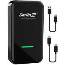 Carlinkit 3.0 Wireless CarPlay Adapter - Adaptateur sans fil pour voiture avec Apple CarPlay (CPC200-U2W-PLUS, 2022)