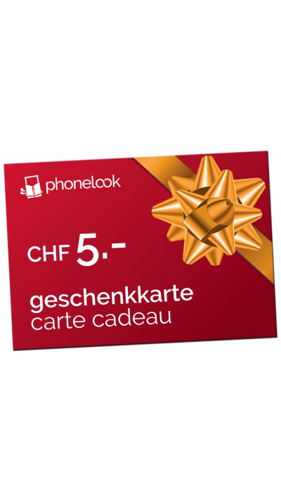Geschenkkarte CHF 5.-