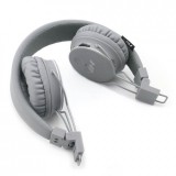 NIA X3 - Casque Bluetooth sans fil On-Ear basses profondes et connexion SD/AUX - Gris