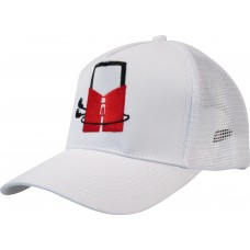 Sportliche Trucker Cap - Baseball Mütze Unisex grössenverstellbar PhoneLook - Weiss