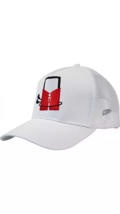 Casquette Trucker sportive - Casquette de baseball unisexe ajustable PhoneLook - Blanc