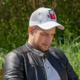 Sportliche Trucker Cap - Baseball Mütze Unisex grössenverstellbar PhoneLook - Weiss