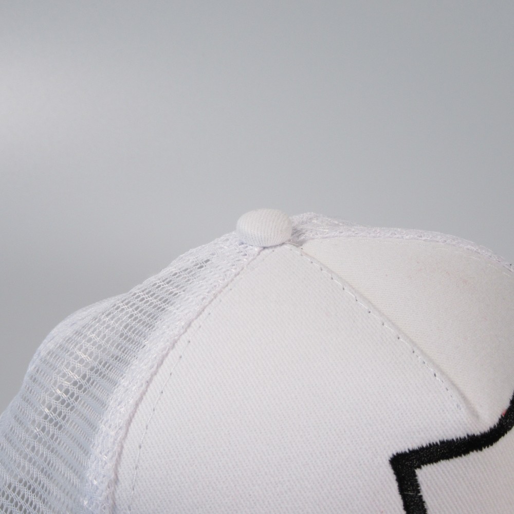 Casquette Trucker sportive - Casquette de baseball unisexe ajustable PhoneLook - Blanc