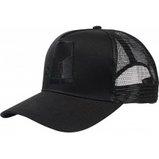 Sportliche Trucker Cap - Baseball Mütze Unisex grössenverstellbar PhoneLook - Schwarz