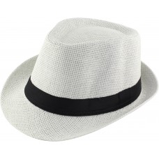 Chapeau panama stetson - Blanc